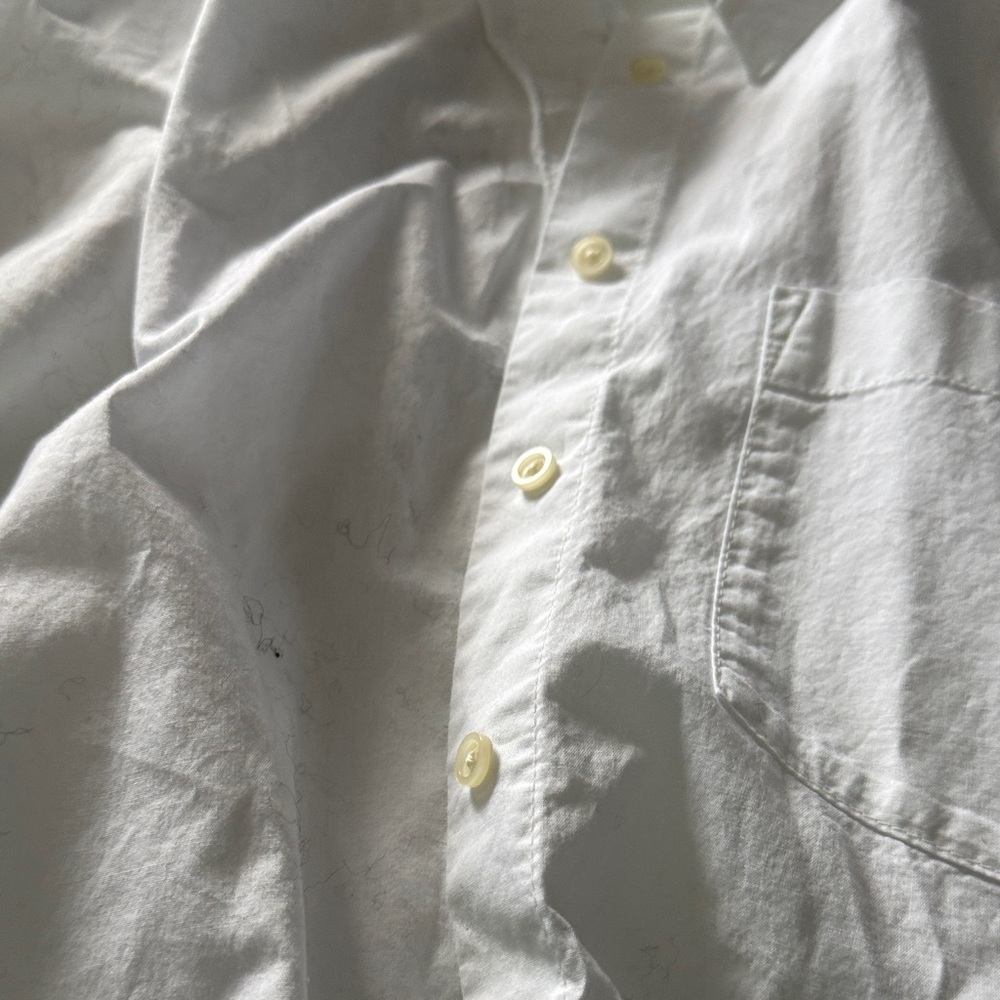Gap Oversized White Button-Up Shirt - Picture 4 of 4